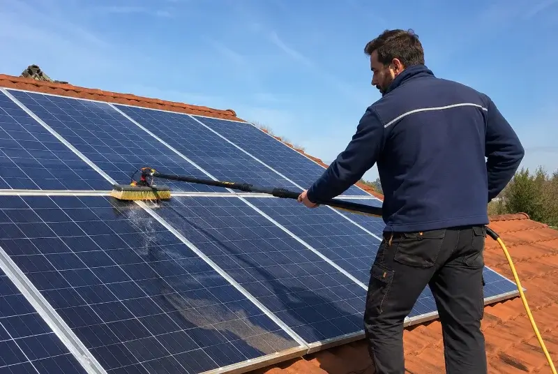 Nettoyage et entretien de panneaux solaires à Villefranche-de-Lonchat