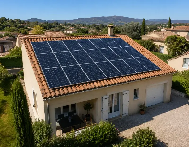 Prime à l'autoconsommation panneaux solaires Villefranche-de-Lonchat — aide financière de l'État